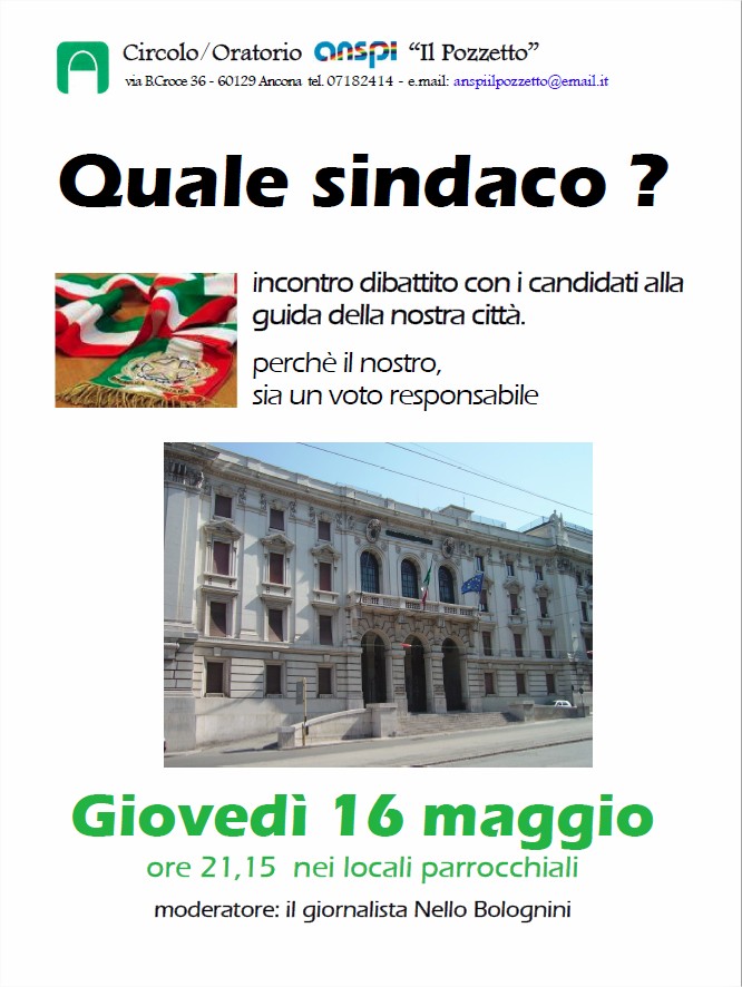 Elezioni Comunali Ancona 26-27 Maggio